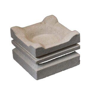 Incensiere in pietra "horned altar 1", 1 pz