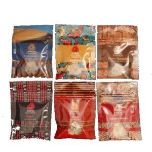 KIT STEP 2 Selection of 6 incense bags by 20 grams each