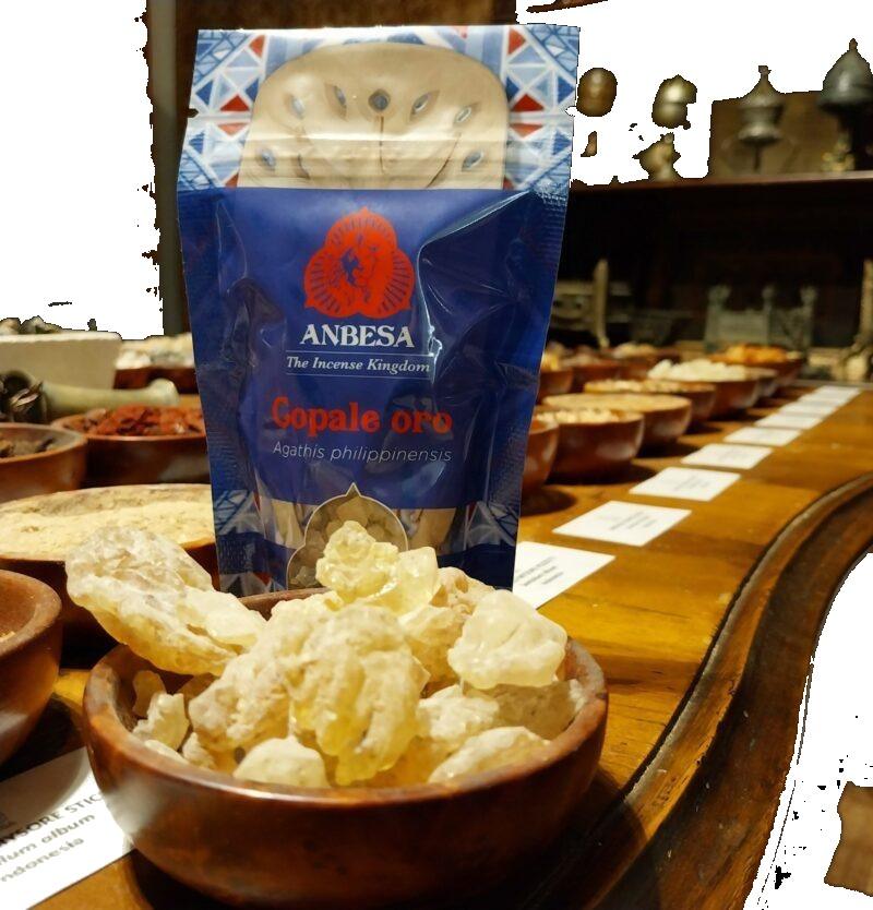 COPALE ORO, resina naturale in grani dalle Filippine, 50 gr - immagine 3