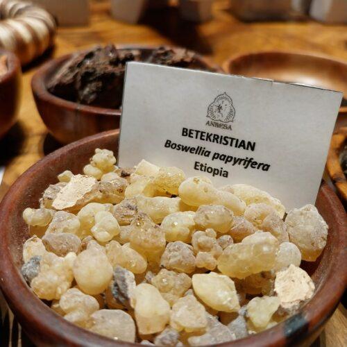 BETEKRISTIAN, resina naturale in grani dall' Etiopia, 20 gr - immagine 3