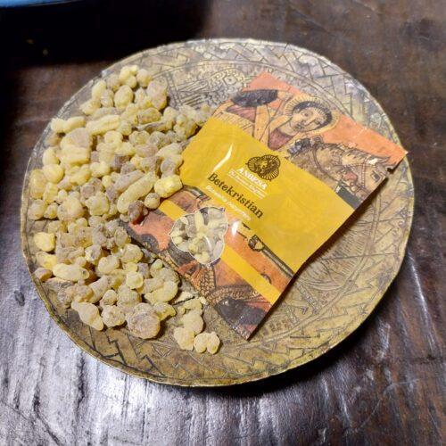 BETEKRISTIAN, resina naturale in grani dall' Etiopia, 20 gr - immagine 4
