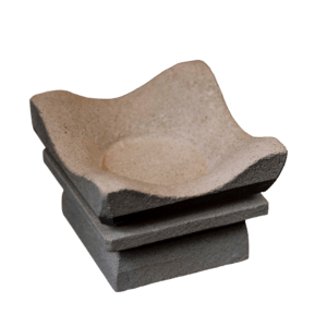 Incensiere in pietra "horned altar 2", 1 pz